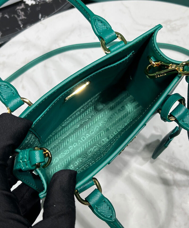 Prada Saffiano Leather Handbag 1BA358